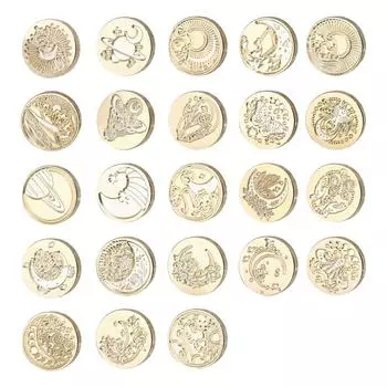 Штамповая головка серии Star Moon DIY, медная головка для ручного счета для подарка, скрапбукинга I