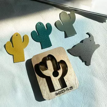 Штамповка для резки кожи, профессиональная подвеска, изготовление трафарета, прочные поделки своими руками, бытовые изделия