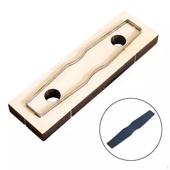 Штамповочная матрица для кожи, брелок для ключей, многоразовый стальной шаблон для штамповки штамповочного штампа