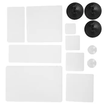 Штамповочный блок акриловый прозрачный с белой пунктирной линией для скрапбукинга, изготовления инструментов для штамповки