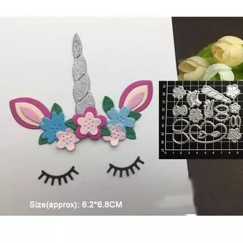 Штампы для резки металла Build Up Shop Цветы Лист Сердце Скрапбукинг Бумага Ремесло Карты Тиснение Нож серебряный