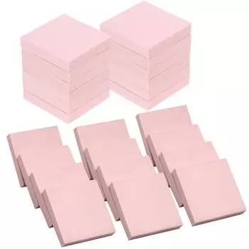 Штампы-ластики Acidea, 24 шт., розовые резиновые штампы-ластики, блоки для резьбы, используются для штампов своими руками из фетра, которые мягкие и легко наносятся размером 5x5 см,