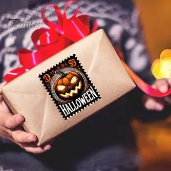Штампы на Хэллоуин Призрак Тыква Кошка Ведьма Штамп Печати Журнал Фотоальбом Конверт Обложка DIY Наклейки для Скрапбукинга Изготовление открыток Sets