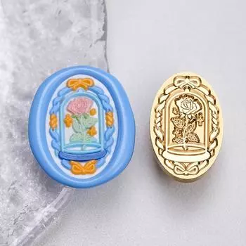 Штампы Печать сургучом Искусство в бутылке Ваза Скрапбукинг Материалы DIY Запечатывание конвертов 3 см Декоративный штамп