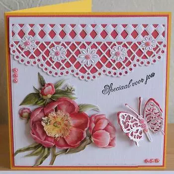 Штампы, штампы для скрапбукинга, цветочная решетка, точечная кромка, штампы для резки металла, изготовление карточек, вырез