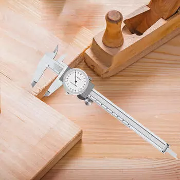 Штангенциркуль с циферблатом из углеродистой стали, точный, универсальный профессиональный ударопрочный измерительный инструмент для дома, DIY 150mm