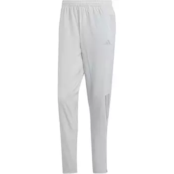 Штаны Adidas Own The Run Woven Astro с тремя полосками и логотипом, зауженные трикотажные спортивные брюки, мужские брюки серебристо-серого цвета IK5702 XXL