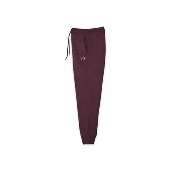 Штаны adidas Y-3 French Terry с манжетами Shadow Red для мужчин в уличном стиле IV5572 M