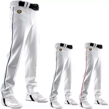 Штаны Descente Linen Uniform Pants Straight S White Black Line с наклейкой SOLV XO Size DB-1013LPB