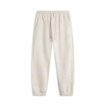 Штаны для баскетбола Li Ning серии Wade Series с надписью «Mid Waist Drawstring Breathable Universal Knitted Sports», мужские низы AKLV023-4 S