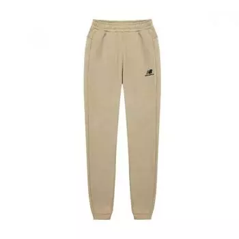 Штаны для бега New Balance Standard Fleece Brushed Jogger Pants Training Sweat Pants Beige NBMLDB905335/XS (measurement 85)