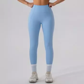 Штаны для йоги из трикотажа понте S