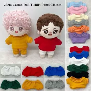 Штаны для кукол ручной работы, модная повседневная одежда для кукол 1/11 1/12 OB11 для кукол из хлопка 20 см 17