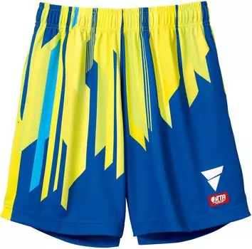 Штаны для настольного тенниса VICTAS, официально признанные для настольного тенниса, унисекс, цвет лаймово-зеленый, L 522301 V-GP301 JTTA (Ассоциация Японии) (4200) зеленый лайм