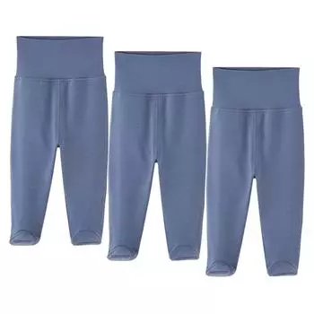 Штаны для новорожденных, однотонные весенне-осенние штаны из мягкого хлопка для малышей, брюки для мальчиков и девочек, одежда 3M