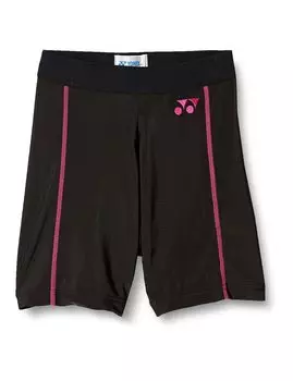 Штаны для тенниса STBF2502 Япония на японский размер [YONEX] женские черные/розовые M- (эквивалент М)