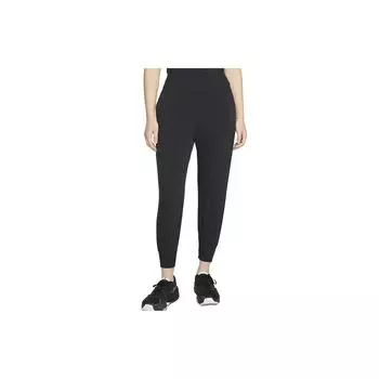 Штаны-джоггеры женские с принтом логотипа Nike, однотонные, черные, DV9454-010 L