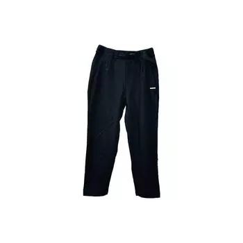 Штаны мужские повседневные из флиса Li Ning Anti-Five Series, теплые, свободные, черные AKXR593-1 L