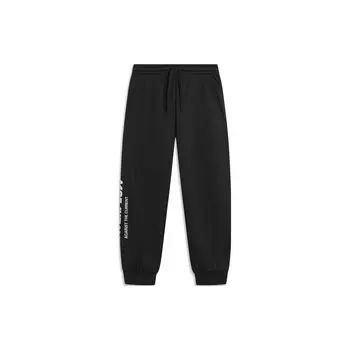 Штаны мужские спортивные из флиса Li Ning CF Su Series Letter со средней талией, зауженные книзу, AKLTB07-1 S