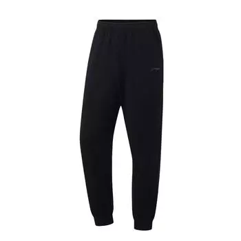 Штаны мужские спортивные Li Ning Casual Thick Cuffed Knitted Sports, черные AKLT553-1 L