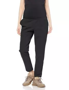 Штаны North Maternity Long Water Electrostatic M [The Face], женские, водоотталкивающие, эластичные, дородовые, послеродовые, уход, черные, чёрный