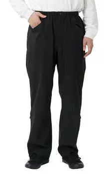 Штаны от дождя для женщин и сумка для хранения спереди в комплекте, эластичные штаны от дождя [Ametohare] мужские, водонепроницаемые, открывающиеся, на молнии, дышащие, легкие, чёрный