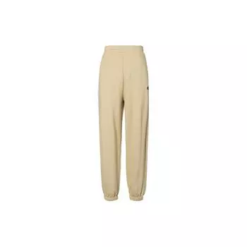 Штаны с логотипом Adidas, однотонные, флисовые, с манжетами, свободные, трикотажные, спортивные штаны унисекс, светло-хаки IV7609 XXL
