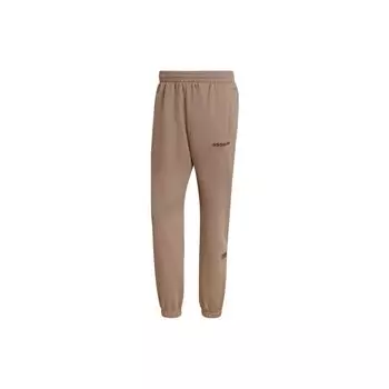 Штаны спортивные adidas Trefoil Linear Chalky Brown для мужчин в уличном стиле HM2669 XS
