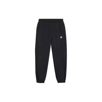 Штаны женские спортивные Li Ning Sports Lifestyle Series, однотонные, со средней талией, с манжетами, трикотажные, черные AKLT820-3 XL
