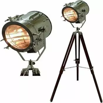 Штатив Деревянный Торшер Прожектор Лампа для гостиной Лампа для спальни Рождество