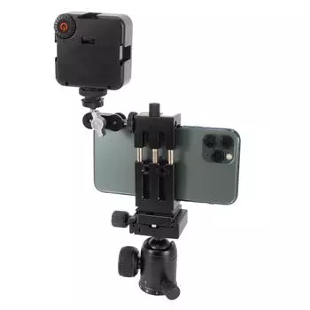 Штатив держатель для телефона головка стандартный винтовой адаптер регулируемый кронштейн для цифровой камеры объектив для селфи монопод
