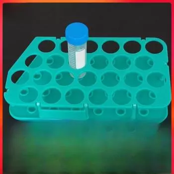 Штатив для центрифужных пробирок на 25 отверстий, 50 мл, двухслойный, съемный 15ml, 28 holes