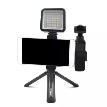 Штатив для камеры Настольный штатив для селфи-палки с холодным башмаком Тренога для путешествий для Pocket2