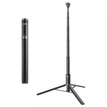 Штатив для камеры Velbon Coleman Multi Stand Long CVSMSLBK 302755 Общая высота 154 см Адаптер для смартфона в комплекте Ультратонкий штатив из металла Компактный