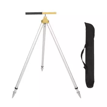 Штатив для призмы, алюминиевый линейный нивелир для GPS, тахеометр, геодезическое оборудование, 75–120 см, телескоп