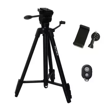Штатив для смартфона KING, держатель для смартфона, комплект адаптеров для экшн-камеры с пультом дистанционного управления, совместимый с 823335 A-20S-EV и iPhone/Android/Action