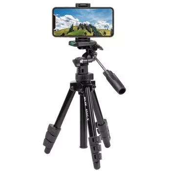 Штатив SLIK 450G-X 4-уровневый рычажный замок, держатель для смартфона, в комплекте, легкий, черный 217184
