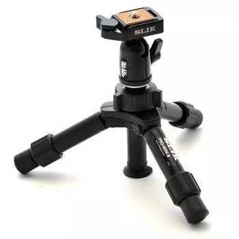 Штатив SLIK Slick Tripod MINI PRO DQ смещенный продукт для экспорта (SB) [Только полка]