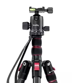 Штатив SmallRig для камеры, регулируемый монопод, изготовленный из алюминия, свободная головка, высота 2 м, регулируемая грузоподъемность 15 кг, центральная ось, реверсивный компактный