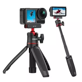 Штатив Ulanzi MT50 для камеры, магнитный, быстросъемный, телескопический, удлинитель, настольный, для селфи, 360 градусов, бесплатно, легко для видеоблога, складной