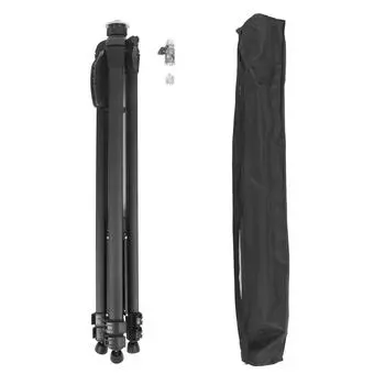 Штатив высотой 2 метра с пузырьковой вращающейся на 360 градусов алюминиевой подставкой для камеры с наклоном и 1/