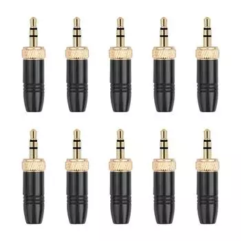 Штекер 3,5 мм с внутренней резьбой M6 стерео штекер для наушников аудио штекер UK