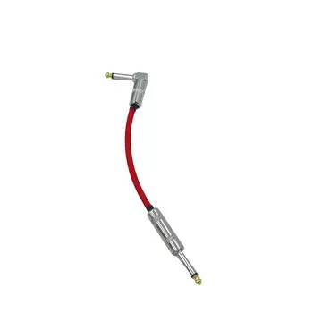 Штекер кабеля KM sound CANARE красный, СДЕЛАНО В ЯПОНИИ GS-6 LS (ДЛ 15см)