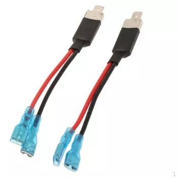 Штекерный разъем, одинарный преобразователь, соединительный жгут проводов для светодиодных фар