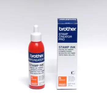 Штемпельная краска Brother vermilion бутылочный тип 20cc