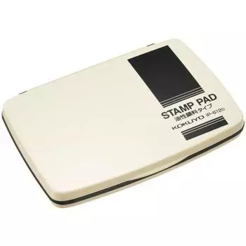 Штемпельная подушечка KOKUYO на масляной основе, пигментного типа, среднего размера, черная IP-612D