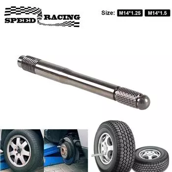 Штифт регулировки колес M14X1.5 M14X1.25, портативные инструменты позиционирования шпилек регулировки колес для замены шин на автомобилях с болтами