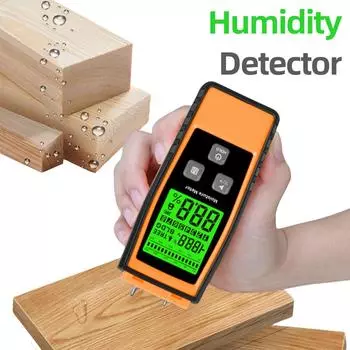 Штифтовые измерители влажности древесины Цифровые гигрометры для пиломатериалов Бетон Строительство Q