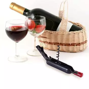 Штопоры для бутылок Складной холодильник для шампанского В форме вина Магнитный штопор Многофункциональный штопор в форме бутылки
