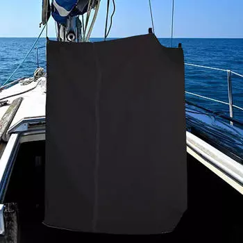 Шторка для приватности на лодке, раздевалка, подвесная палатка для душа чёрный